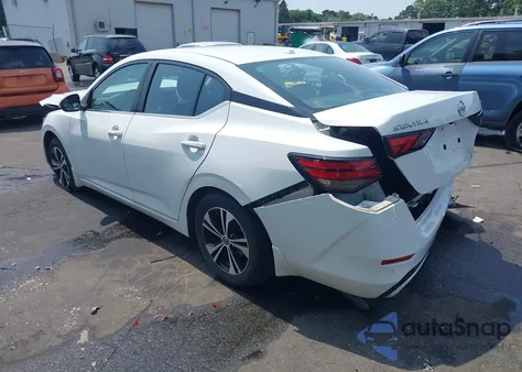 2022 Nissan Sentra Sv Xtronic Cvt from USA, damaged, VIN 3N1AB8CV6NY208582
